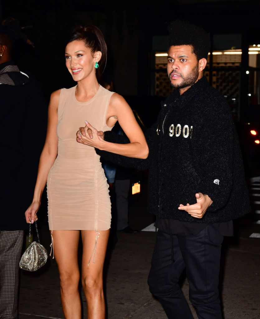 Bella Hadid Gets Birthday Text from The Weeknd, Gets Into His Car